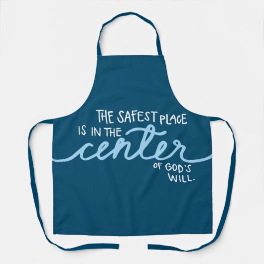 Der sicherste Ort Schürze (Vorderseite)