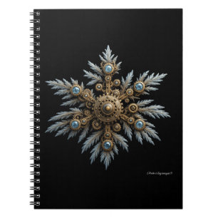 Der Sidera-Flocon - Artefact steampunk Notizblock
