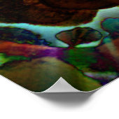 Der Sidewalk 35" x 46" Poster (Ecke)