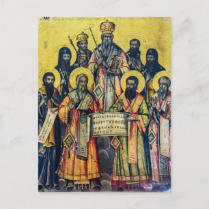 Der Sieben Heilige, Johannes Vladimir, St. Erasmus Postkarte