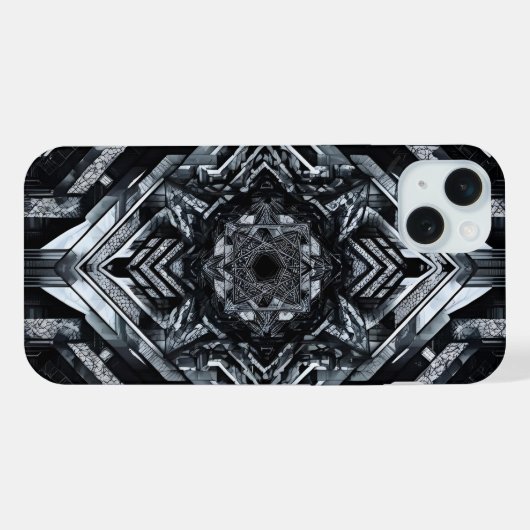 Der siebengepunktete Müll: Esoterische Kreuzung iPhone Hülle (Rückseite (Horizontal))