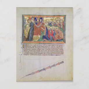 Der siebte Engel weht seine Trompete Postkarte