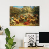 Der siebte Tag des Decameron Poster (Heimbüro)