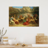 Der siebte Tag des Decameron Poster (Küche)