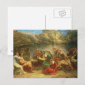 Der siebte Tag des Decameron Postkarte (Vorne/Hinten)