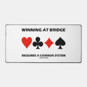 Der Sieg bei der Brücke erfordert ein gemeinsames Schreibtischunterlage (Vorderseite)