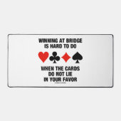 Der Sieg bei der Brücke ist schwierig, wenn Karten Schreibtischunterlage (Vorderseite)