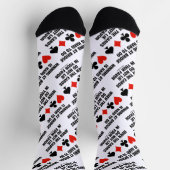 Der Sieg bei der Brücke ist schwierig, wenn Karten Socken (Oben)