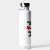 Der Sieg bei der Brücke ist schwierig, wenn Karten Trinkflasche (Rechts)