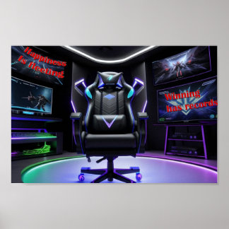 Der Sieg hat Platten Poster