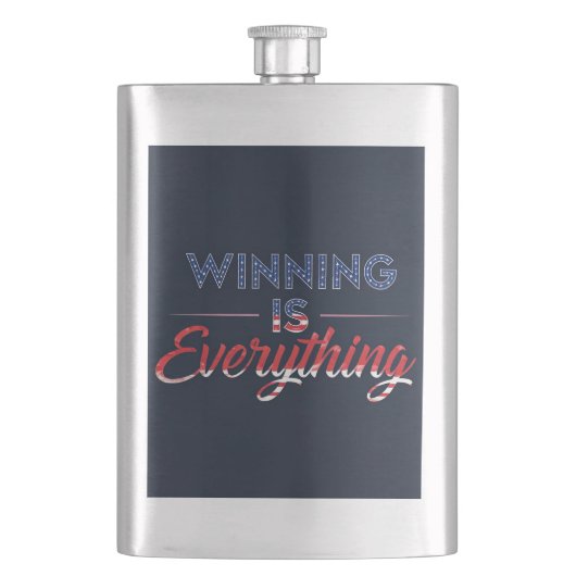 Der Sieg ist alles Flachmann (Vorderseite)