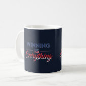 Der Sieg ist alles Kaffeetasse (Vorderseite Links)