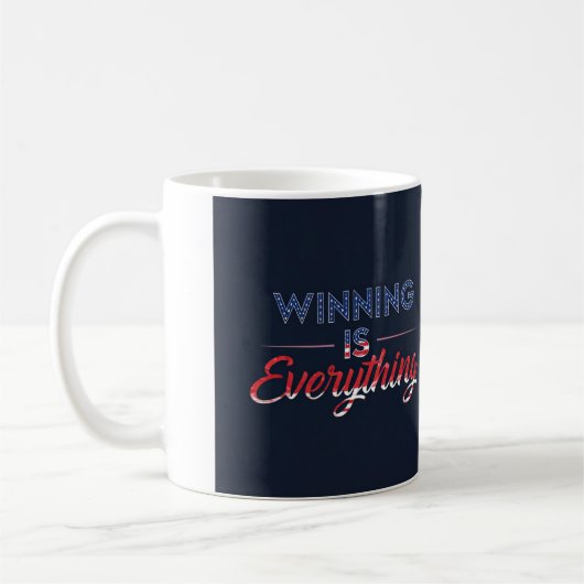Der Sieg ist alles Kaffeetasse (Links)