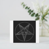 Der Sieg von Baphomet Postkarte (Stehend Vorderseite)
