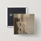 Der Sieg von Samothrace Button (Vorne & Hinten)