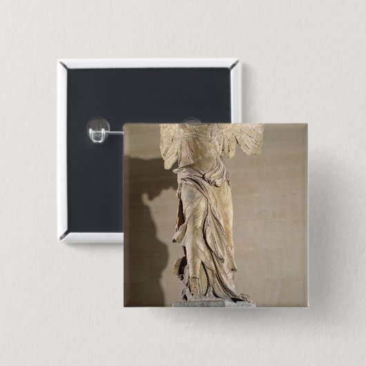 Der Sieg von Samothrace Button (Vorne & Hinten)