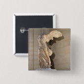 Der Sieg von Samothrace Button (Vorne & Hinten)