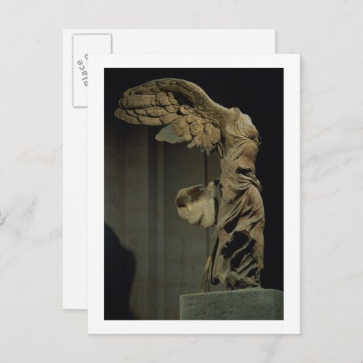 Der Sieg von Samothrace (Parischer Marmor) (siehe Postkarte (Vorne/Hinten)