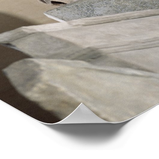 Der Sieg von Samothrace Poster (Ecke)