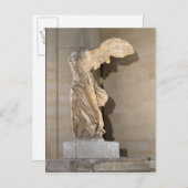 Der Sieg von Samothrace Postkarte (Vorne/Hinten)