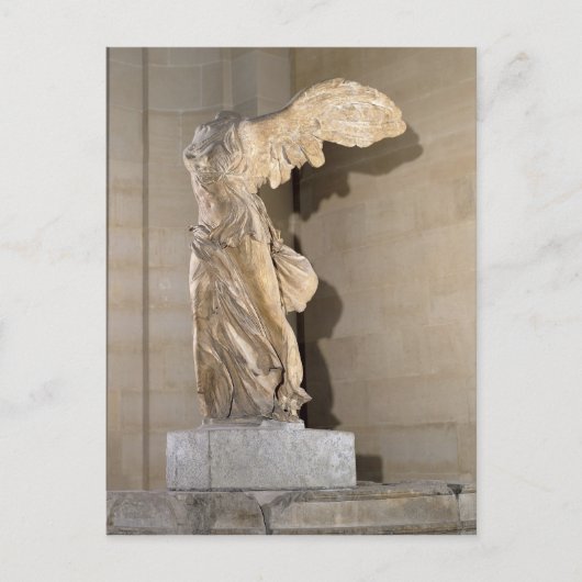 Der Sieg von Samothrace Postkarte (Vorderseite)