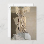 Der Sieg von Samothrace Postkarte (Vorne/Hinten)