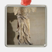 Der Sieg von Samothrace Silbernes Ornament (Vorne)