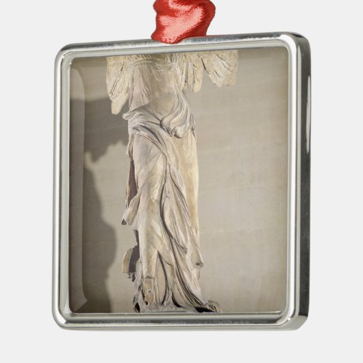 Der Sieg von Samothrace Silbernes Ornament (Links)