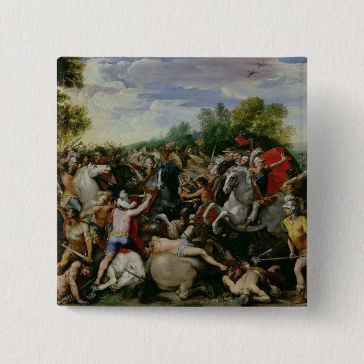 Der Sieg von Tullus Hostilius Button (Vorderseite)