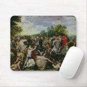 Der Sieg von Tullus Hostilius Mousepad (Mit Mouse)