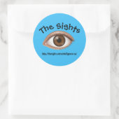 Der Sights Aufkleber (Tasche)