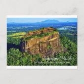 Der Sigiriya Rock Postkarte (Vorderseite)