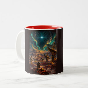 Der Signal-Chor Zweifarbige Tasse