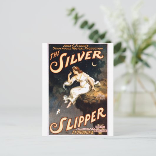 Der Silber Slipper c. 1902 Postkarte (Stehend Vorderseite)