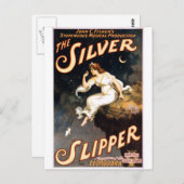 Der Silber Slipper c. 1902 Postkarte (Vorne/Hinten)