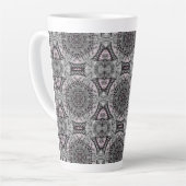 Der silberne Fraktalgarten Milchtasse (Linke Ecke)