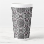 Der silberne Fraktalgarten Milchtasse (Vorderseite)