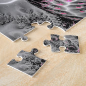 Der silberne Fraktalgarten Puzzle (Seite)