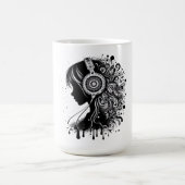 Der silberne Traum Kaffeetasse (Mittel)