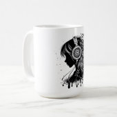 Der silberne Traum Kaffeetasse (Vorderseite Links)