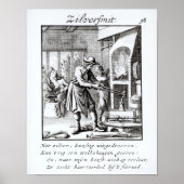 Der Silberschmied, 1718 Poster (Vorne)