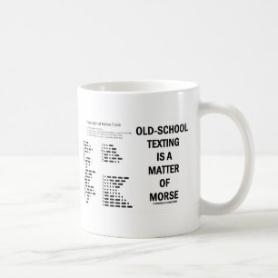Der Sims in der alten Schule ist eine moralische A Kaffeetasse