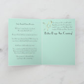 Der Singvogel Karte (Innenseite)