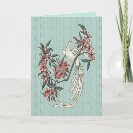 Der Singvogel Karte (Vorderseite)