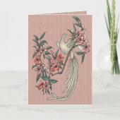 Der Singvogel Karte (Vorderseite)