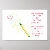 Der Sinn des Lebens Poster (Vorne)