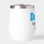 Der Sippy Cup Weine des personalisierten Vaters (Vorderseite)