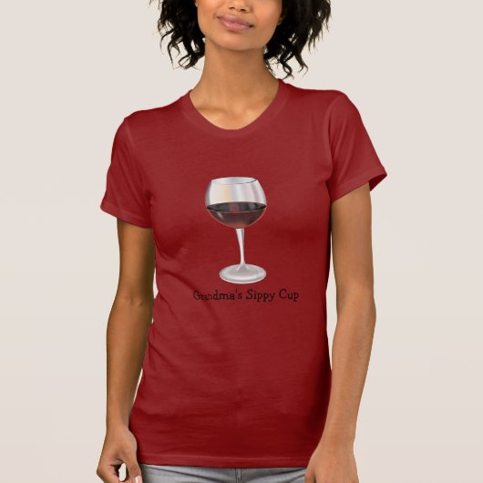 Der Sippy der Großmutter Schale (kundengerecht) T-Shirt (Vorderseite)