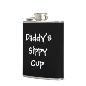 Der Sippy des Vaters Schale Flachmann (Links)