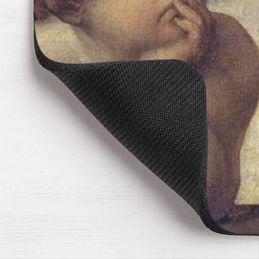 Der Sistine Madonna (Detail) Mousepad (Ecke)